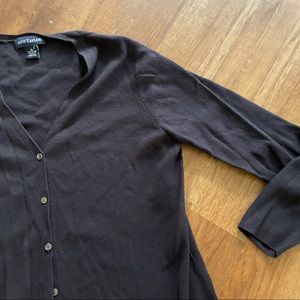✅SOLD✅Ann Taylor Black Cardigan sweater medium